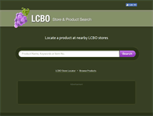 Tablet Screenshot of lcbosearch.com